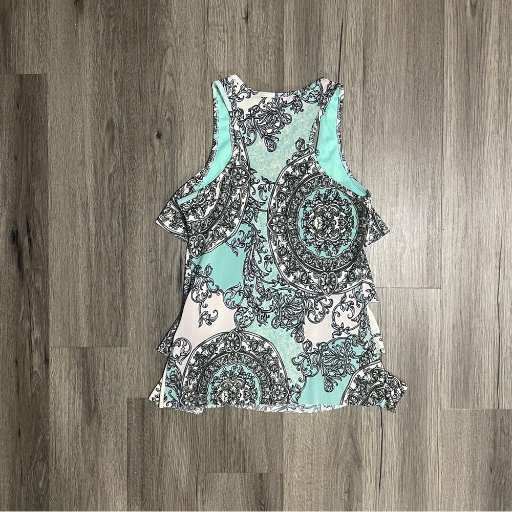 Printed Ruffle Blouse - Picture 2 of 2